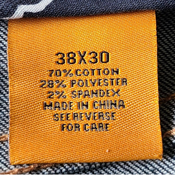 TAILOR VINTAGE Connecticut Originals Canaan Slim Fit Stretch Jeans Men's 38 x 30 - Picture 14 of 16